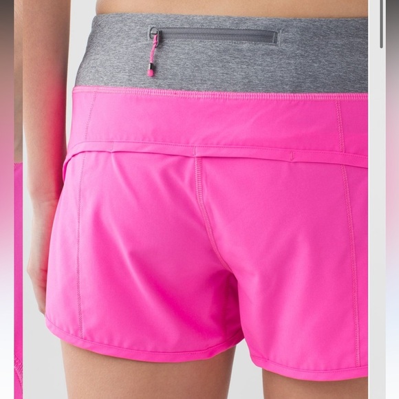 Lululemon Run: Speed Short *4-way Stretch
Raspberry Glo Light / Heathered Slate - Picture 6 of 8